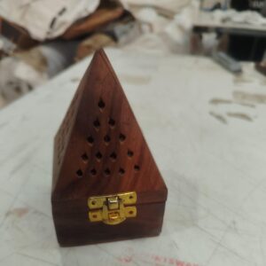 Wooden Sheesham Wood Loban Holder For Decoration