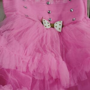 Frock Dress For Kids Girls Color Pink Size 20