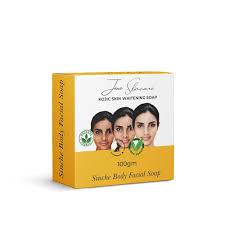 Biore Skin Care Kojic Skin Whitening Soap Sinche Body Facial Soap 100G