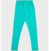 Pantaloons Kids Girls Leggings Sky Colour Size 13 To 14 Year