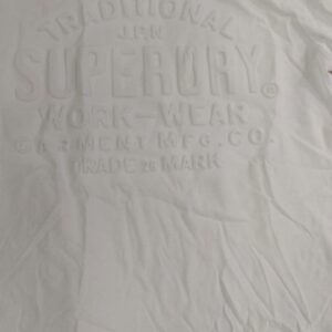 Superdry Essential Logo Embroidered Short Sleeve Tshirt Size S