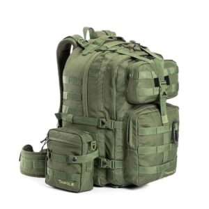 Tripole Alfa 45 Litre Military Tactical Backpack With Sling Bag