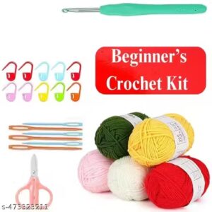 Crochet Kits For Beginners With Crochet Thread Crochet Set