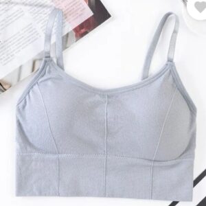 Women Tshirt Lightly Padded Bra Grey Size 30A