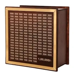 Wooden Money Saving Box