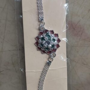 Flower Rakhi Multicolour