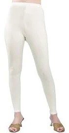 Women Lower Ankle White Colour Size Xxl