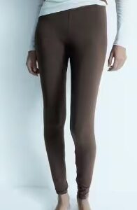Hm Women Dark Grey Colour Legging Size Xxl