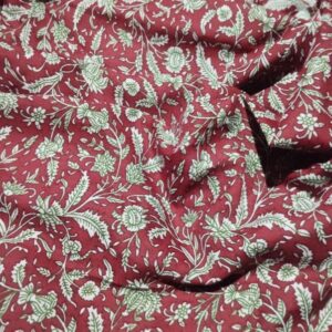 Maira Trendy Maroon Printed Kurta For Women Size M