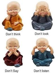 Ddclick Small Set Of 4 Baby Buddha Car Dash Living Room Office Decoration Status Multicolour