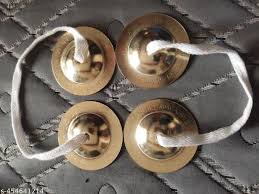 Musical Instruments Manjira Instrument Indian Music Dia 3 Point 0 Inches Pack Of 2