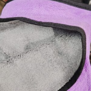 Hand Towel For Home Purple And Grey