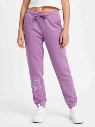 Team Spirit Track Pants For Women Colour Purple Size L