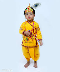 Raj Fancy Dresses Shri Krishna Dress For Baby Boy