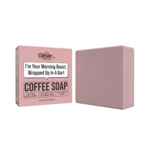 Ghar Soaps Coffee Deep Cleansing Bath Soap 50Gm