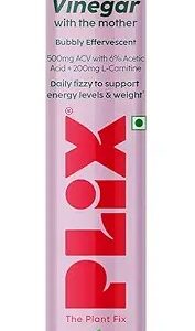 The Plant Fix Plix Lcarnitine Acv Effervescent Tablets Helps To Turn Food Into Energy 15N