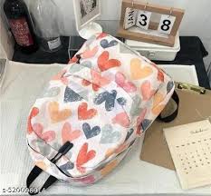 Medium 25 L Laptop Backpack Latest Design Waterproof Girls School Bag Multicolor