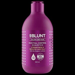 Bblunt Hair Fall Control Shampoo With Pea Protein Caffeine 300 Ml
