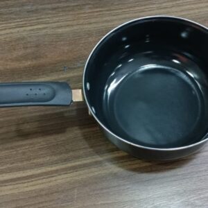 Polished Black 170Mm Non Stick Saucepan
