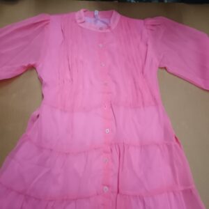 Women Pink Color Dress Size M