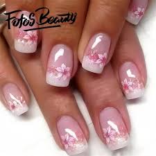 Artificial Nails 24 Pcs For Women Pink