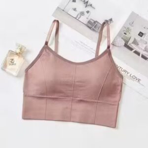 Zofit Womens Seamless Lightly Padded Sports Beige Colour Size 28B