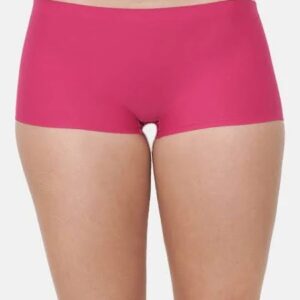 Secret Women Anti Odour Seamless Boy Short Briefs Free Size Pink Colour