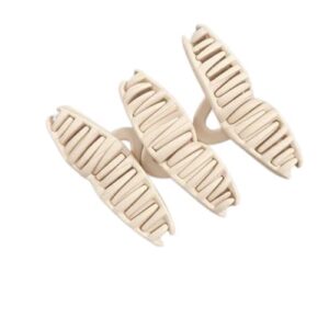 Matte Finish Large Hair Claw Clips Women Strong Hold Jaw Clips Thick Hair Set Of 3