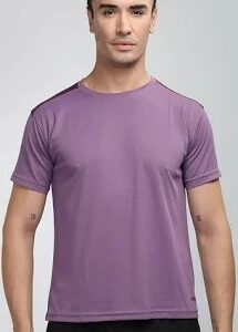 Chkokko Raglan Sleeves Round Neck Gym Sports Tshirt Size L