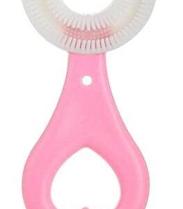 Baby U Shaped Toothbrush Pink Colour