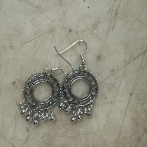 Women Silver Color Earring New Design