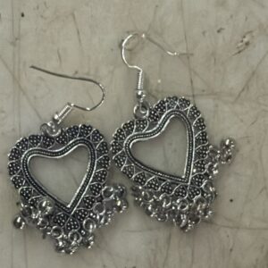 Women Silver Color Earring New Design