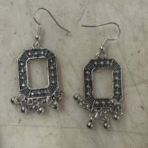 Women Silver Color Earring New Design