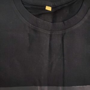 Tshirt For Men Colour Black Size L