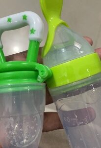 Lookool Combo Of Babies Veggie Feed Nibbler Silicone Food Soft Pack Of 2