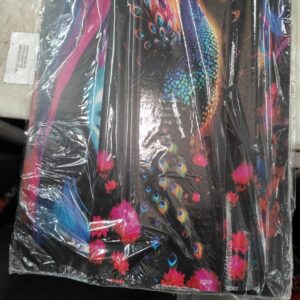 Peacock Wallpaper Set Of 3 Pcs Wall Mount Wooden Hanging