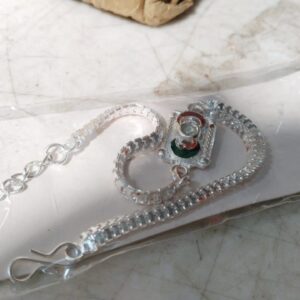 Silver Color Rakhi