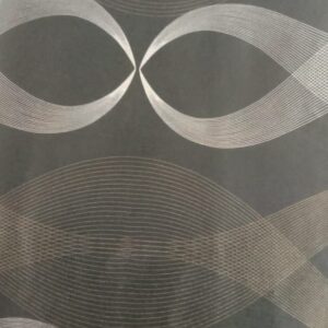 Black Printed Wallpaper 10Mtr