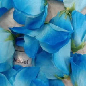 Artificial Sky Blue Flower 15Pcs