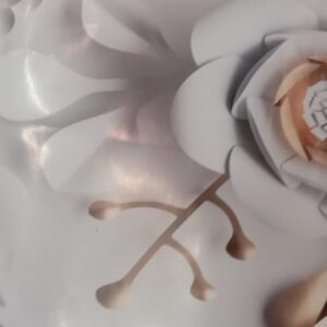 Grey Floral Printed Wallpaper 2Mtr Pack Of 5