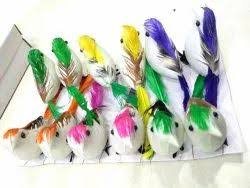 Mkm Beautiful Artificial Small Birds 12 Piece Multicolor