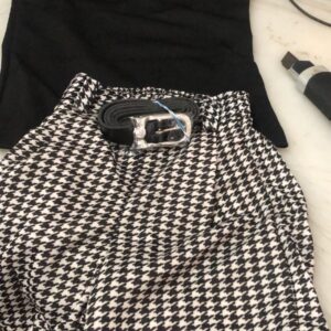 Black And White Top Set For Kids Girl Size 1Y