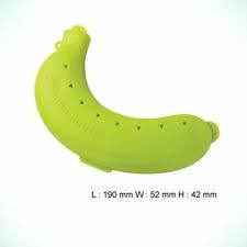 Green Color Plastic Banana Case