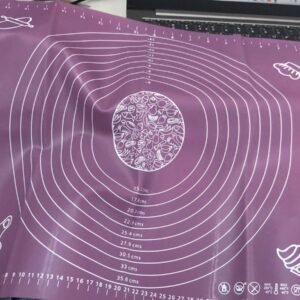 Light Purple Silicone Non Stick Roti Baking Mat