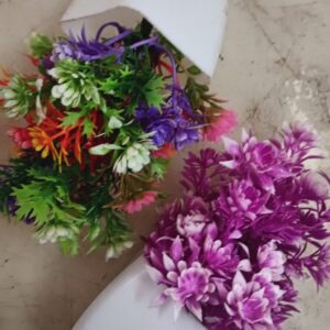 Fancy Artificial Plant Flower And Shrubs Pack Of 2