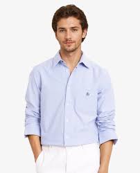 Men Shirt White Blue Color Size 3