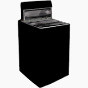 Washing Machine Cover Black Color