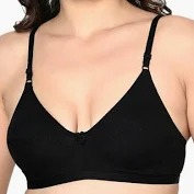 Women Cuff Btra Black Size 34