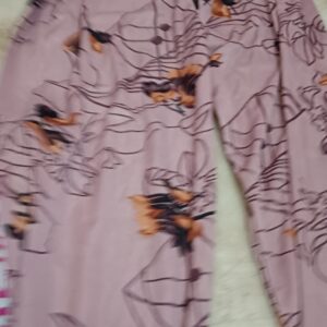 Women Medium Multi Cotton Knit Printed Lounge Pants Size 30