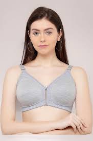 Women Cuff Bra Gray Color Size 36